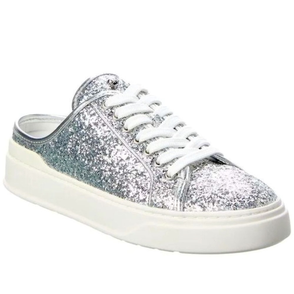Stuart Weitzman Women's Skater Glitter Mule Sneaker Size 11 - NWOT